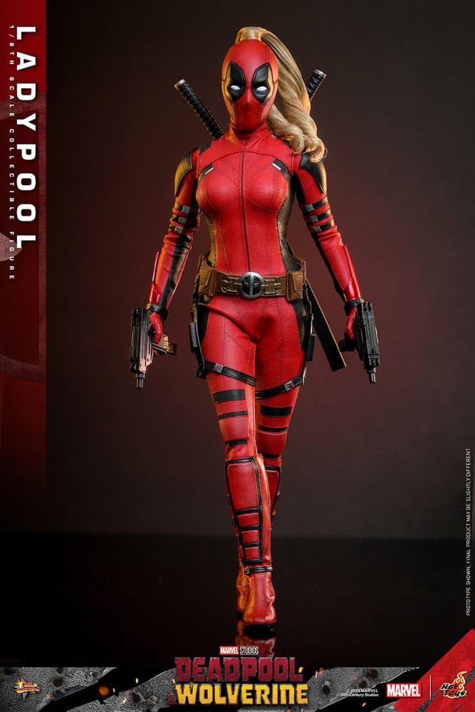 レディ・デッドプール デッドプール＆ウルヴァリン 1/6 アクションフィギュア 1/6 ムービー・マスターピース デッドプール＆ウルヴァリン レディ